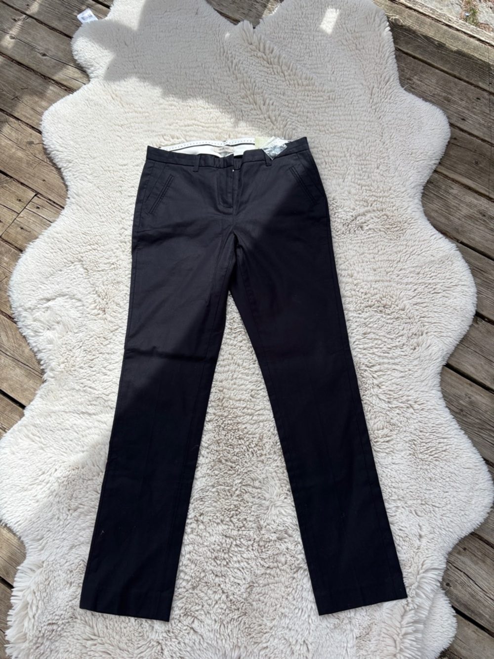 Smart Set Black Slim Straight Dress Pants